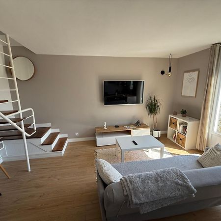 Ferienwohnung Superbe Duplex Avec Parking Gratuit Grenoble Exterior foto